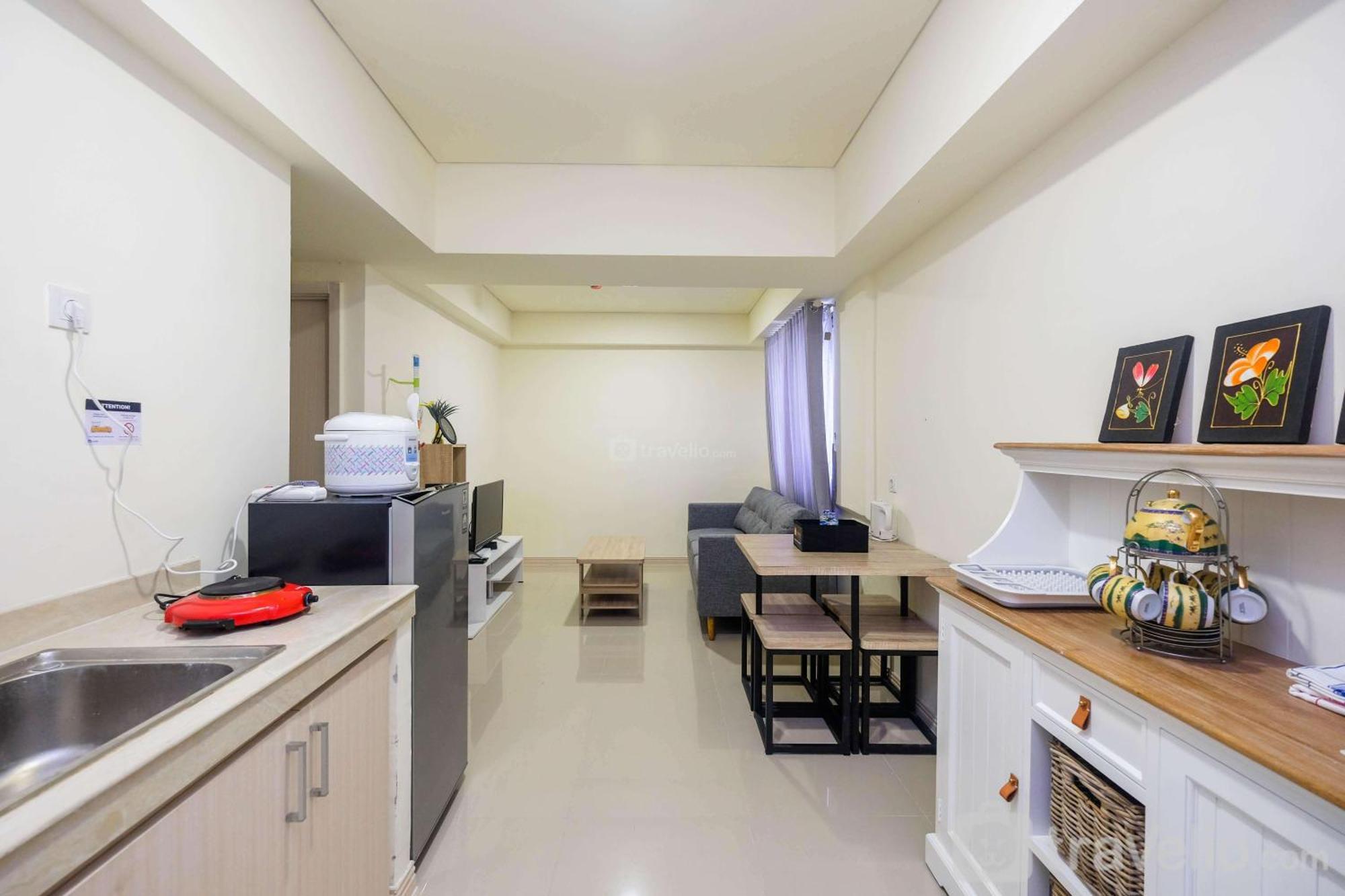 Apartemen Modern 2br At Meikarta By Travelio Bekasi
